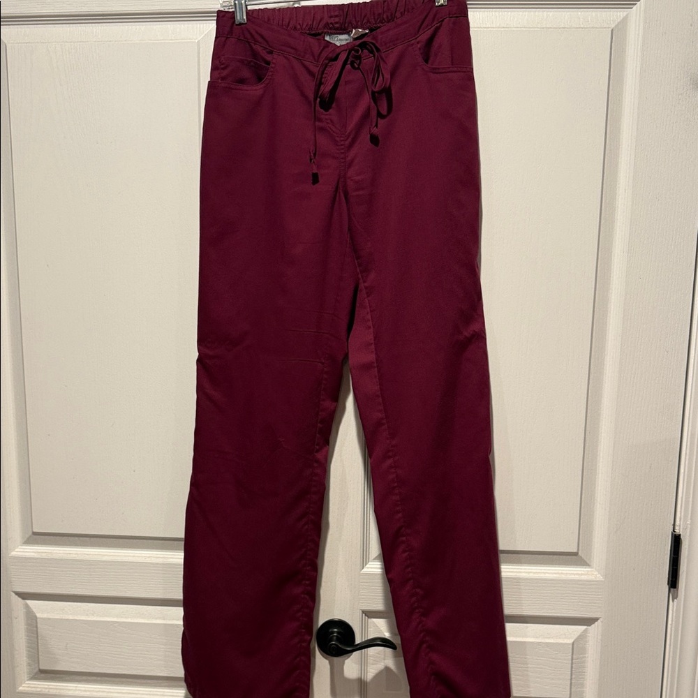 Grey’s Anatomy Burgundy Scrub Pants